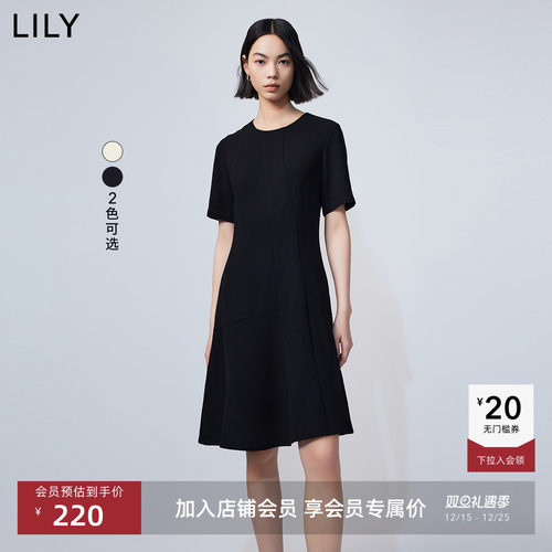 荷叶花边醋酸浪漫LILY连衣裙