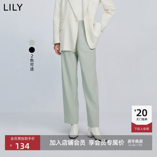 裤 多巴胺穿搭设计感无腰袢气质通勤休闲西装 女 女装 LILY新款