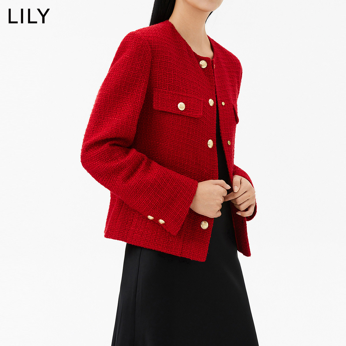 商场短外套Lily小香风图片