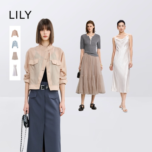 【李佳琦直播间】LILY连衣裙/微光短外套/半身纱裙
