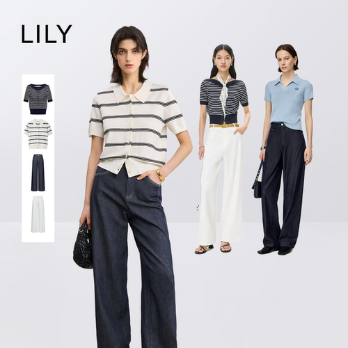 【所有的女生衣橱直播间】LILY针织开衫/牛仔裤