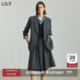 女装 菁英西装 LILY2025新款 学院风条纹气质通勤高级感西服外套