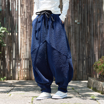 长裤哈伦裤中国风休闲裤