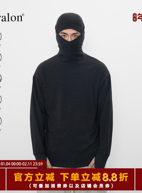 TOPTIER BRO 德绒®打底衫男GORPCORE冲锋衣内搭骑行DRILL连帽T恤