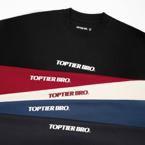 TOPTIERBRO新疆长绒棉LOGO短袖