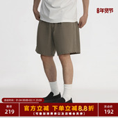 短裤 TOPTIER 270g纯棉水洗做旧五分中裤 男复古休闲工装 BRO 25SS