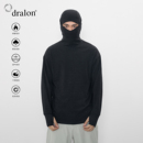 男GORPCORE冲锋衣内搭骑行DRILL连帽T恤 德绒®打底衫 TOPTIER BRO