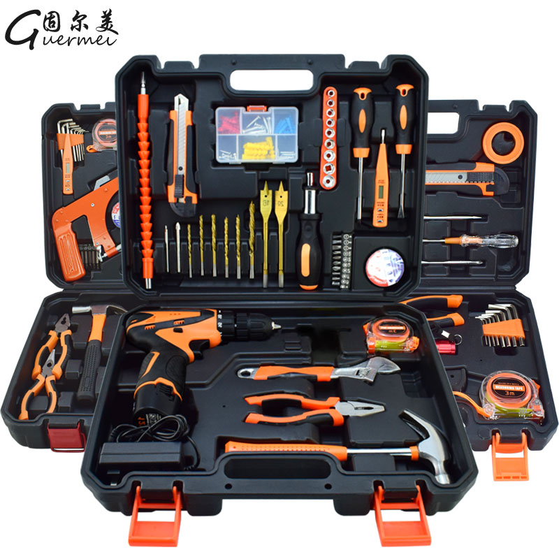 手动日常专用多功能全套工具箱