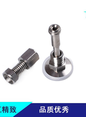 真空VCR接头KF25转1/4 卡套接头/KF16法兰转Φ6.35MM接头内外螺纹