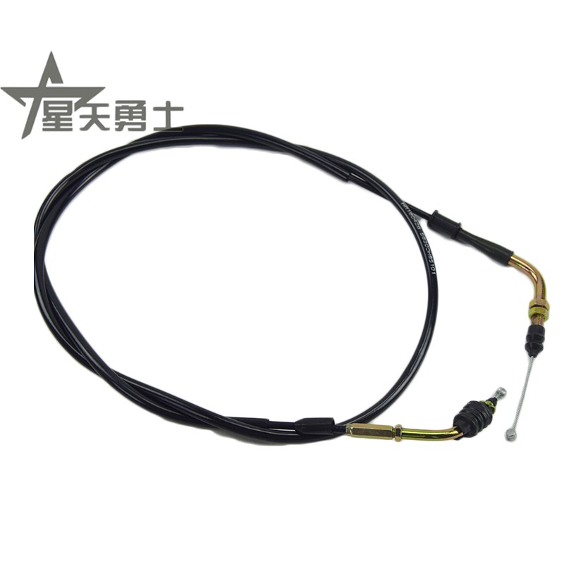 适用豪爵踏板摩托车宇钻鹰钻HJ125T-10ACFEG油门线加速拉线拉索绳