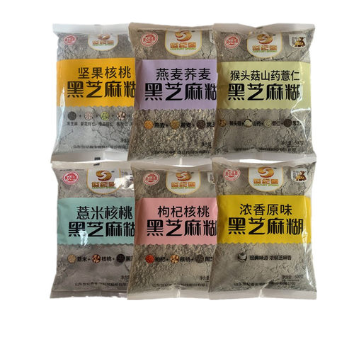 世纪春加钙500g早代餐黑芝麻糊