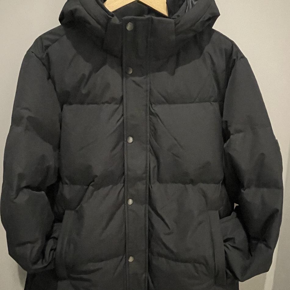 24冬可拆卸帽男式中厚羽绒服保暖