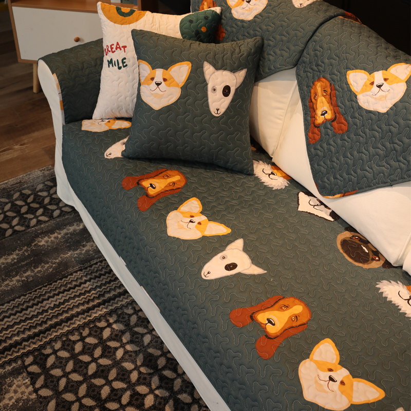 Sofa cushion Four seasons currency Northern Europe non-slip Fabric art pure cotton modern Simplicity a living room Cotton Sofa cover head-cover or veil for the bride at a weddingin the Home Fabric , Cushion/Cushion/Sofa cushion , Sofa cushion  category - from Buy2taobao.com to provide professional Taobao agent buy service