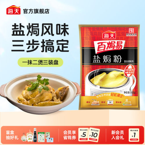 海天盐焗粉500g复合调味粉
