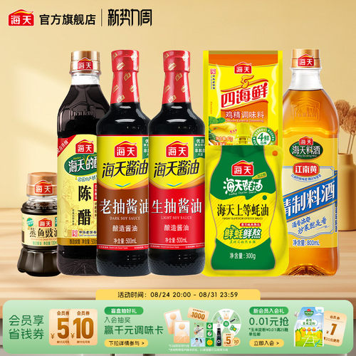 海天厨房调料组合调味品