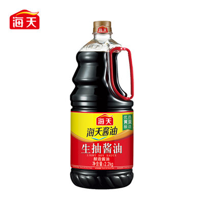 海天生抽酱油2.2kg大桶装
