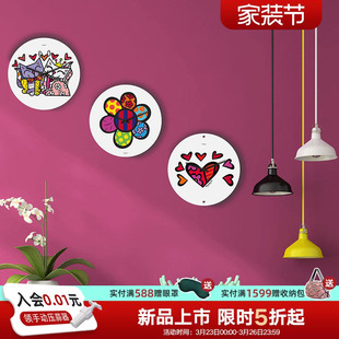 利快意大利进口艺术钟表高端壁挂钟表轻奢家居装 饰挂钟客厅儿童房