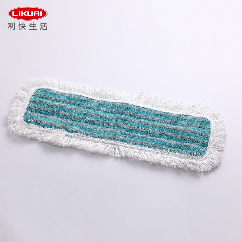 利快平板拖把布瑞典进口棉质纤维大面板地拖布墩布拖把头1片装