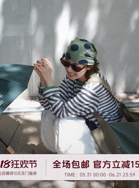 FUTURE BEATS 慵懒条纹撞色透气女宽松舒适休闲长袖T恤