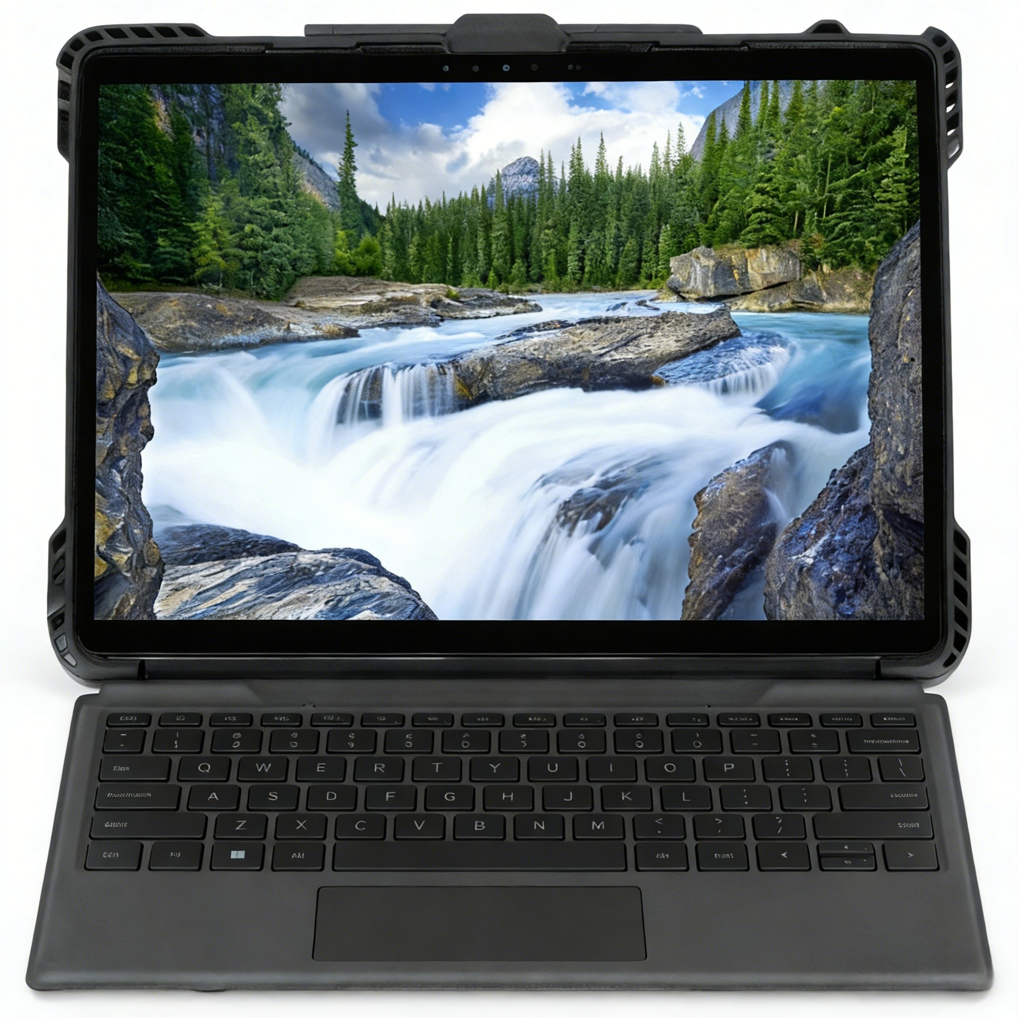 Dell/戴尔 latitude 7320二合一平板电脑原装保护外壳外套电脑包防护外壳防摔壳全包围保护套三防保护套 - 实物图