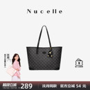 老花托特包2025新款 NU纽芝兰经典 大学生上课大容量通勤单肩女包