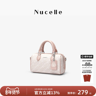 NU纽芝兰包包2026新款链条波士顿包手提单肩通勤小拎包斜挎枕头包