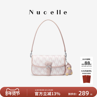 NU纽芝兰鸭子腋下包包女式2026新款通勤手提小拎包单肩斜挎小方包