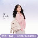 NU纽芝兰飞马双肩背包2026通勤轻便大学生书包大容量 沈月同款