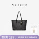 NU纽芝兰经典 大学生上课大容量通勤单肩女包 老花托特包2026新款