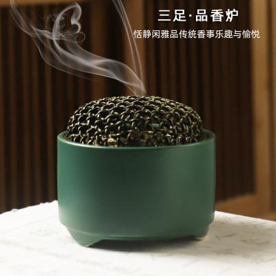 陶瓷陶瓷香炉茶室摆件陶瓷香炉