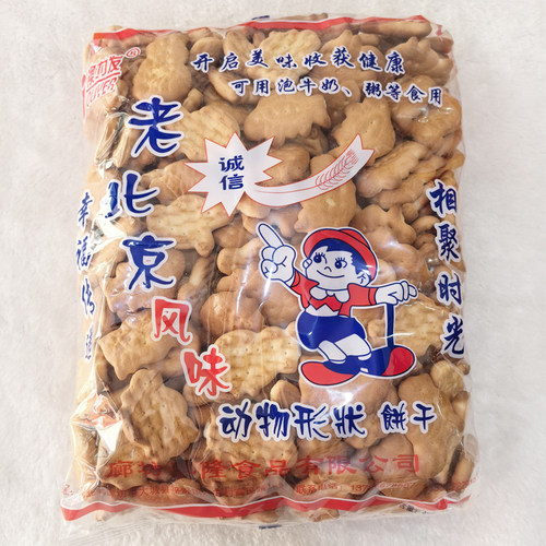 澳力发老北京风味动物形状饼干
