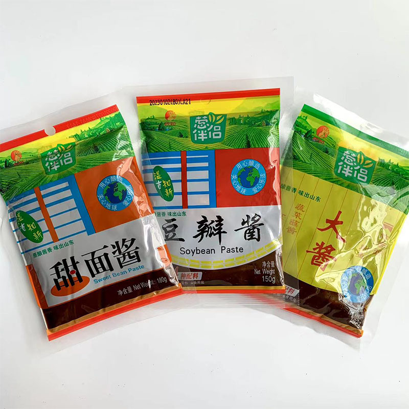 甜面酱山东豆瓣葱伴侣甜面酱大酱