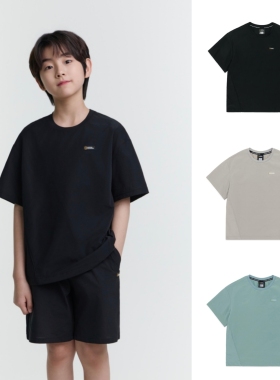 超可爱！正品NG国家地理大童小标防水速干轻量透气圆领抽绳款T恤