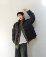 Special offer on large sizes! Genuine CALVIN KLEIN/CKJeans men's relaxed and warm stand-up collar silhouette down jacket thumbnail 5