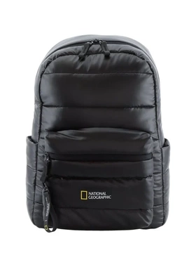 绝版货品！正品NG国家地理超帅黑金风聚酯面料防水双肩背包运动包