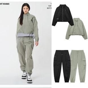 价格亏清！正品韩国LIFEWORK/法斗犬狗家女防晒梭织外套速干长裤