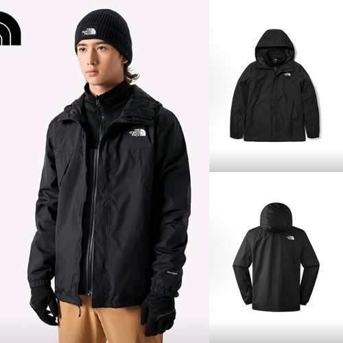 捡漏款！正品The North Face/北面男防风防水可三合一软壳冲锋衣