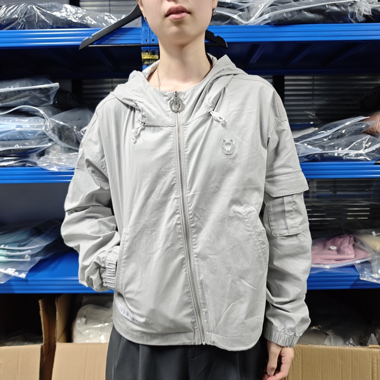 价格砸穿！正品韩国LIFEWORK/法斗犬狗家女尼龙梭织开衫休闲外套