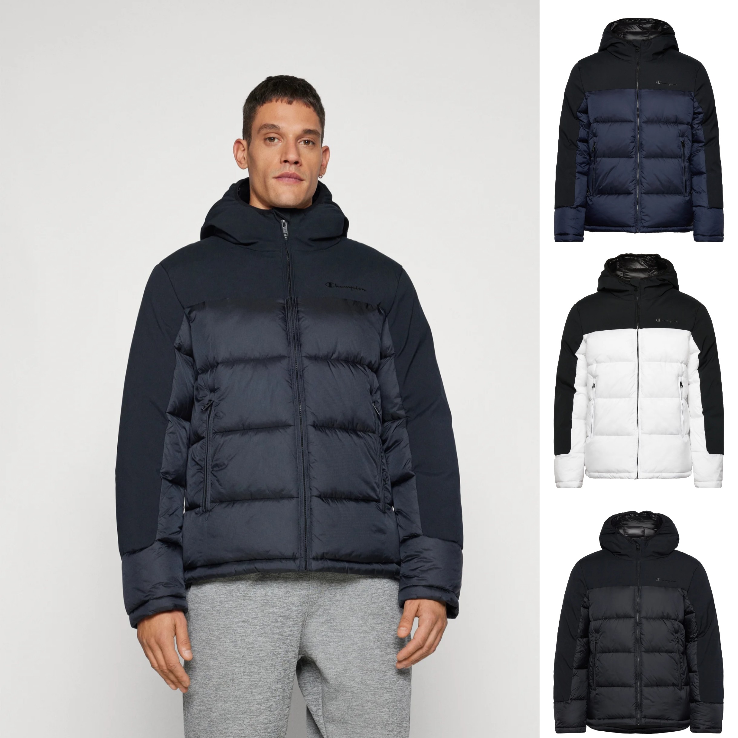 秒天秒地秒空气!正品CHAMPION/冠军男秋冬户外巨厚保暖棉服外套