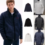 正品汤米Tommy24新款男装运动可收纳连帽软壳款夹克外套78J8297