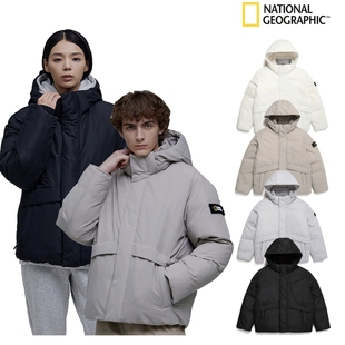 拼手速!国家地理男女同款高端极光系列可拆卸帽鹅绒羽绒服外套