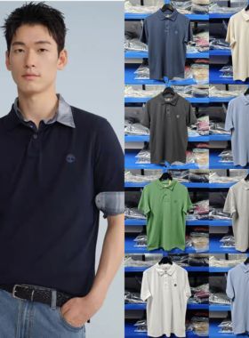 第二弹！正品Timberland/添柏岚26夏男POLO衫短袖T恤透气宽松舒适