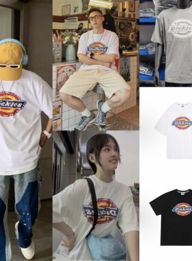 DICKIES/迪克斯经典基础款舒适休闲亲肤纯棉男女款运动T恤
