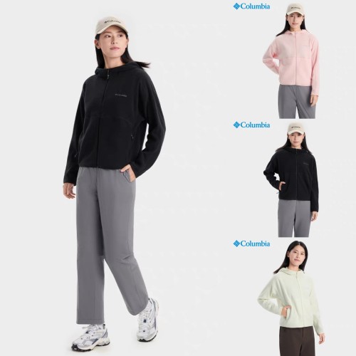 正品Columbia哥伦比亚户外25秋冬女HIKE365连帽保暖抓绒衣YL5597