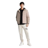 The tag price is 2,490! Genuine CALVIN KLEIN/CK Winter 90 white duck down stand-up collar Pork rib down jacket thumbnail 8