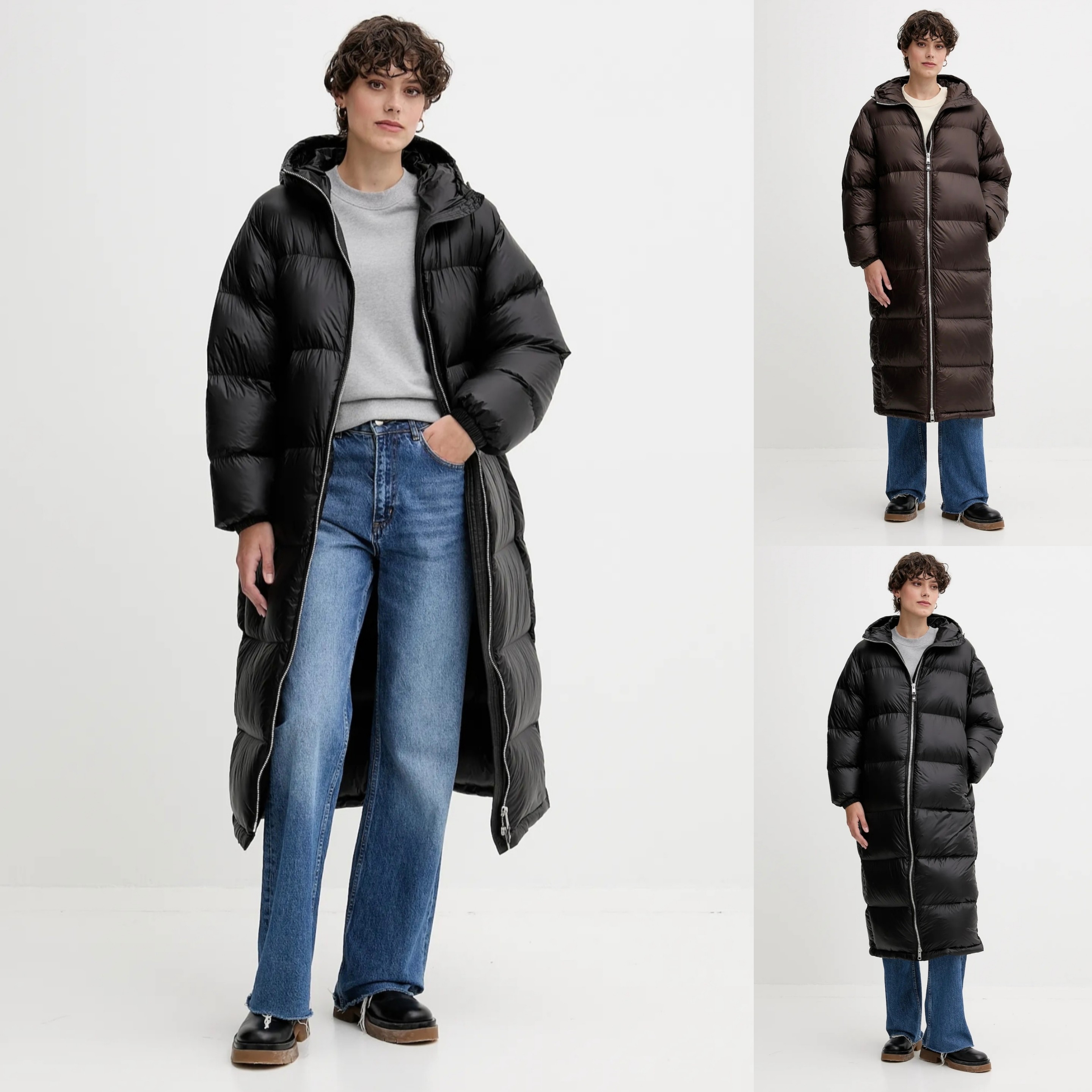 超轻90绒近400g!正品TOMMY HILFIGER汤米轻盈蓬松超长款羽绒服