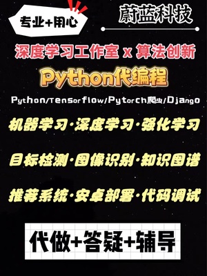 代编程程序设计编写代码爬虫python/c++/java/matlab软件开发代编