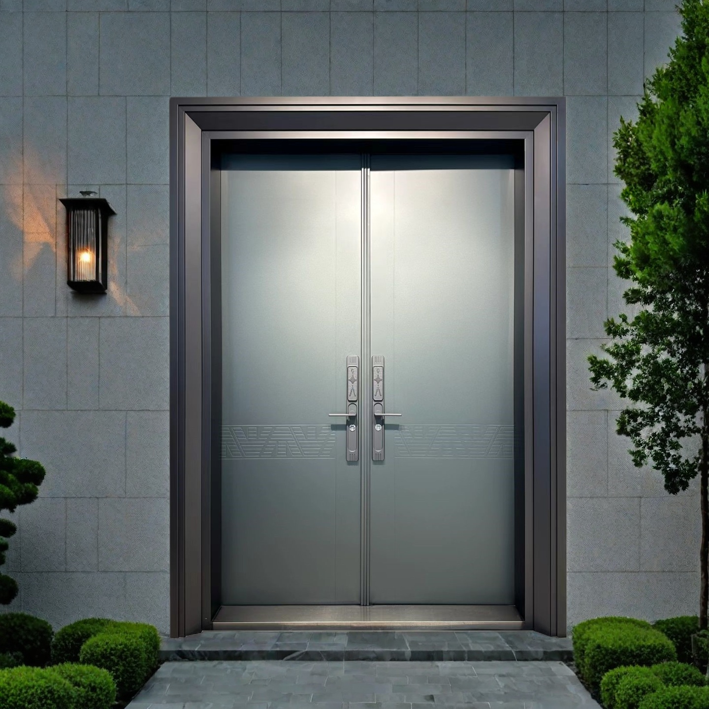 成都定制大门农村自建房别墅大门