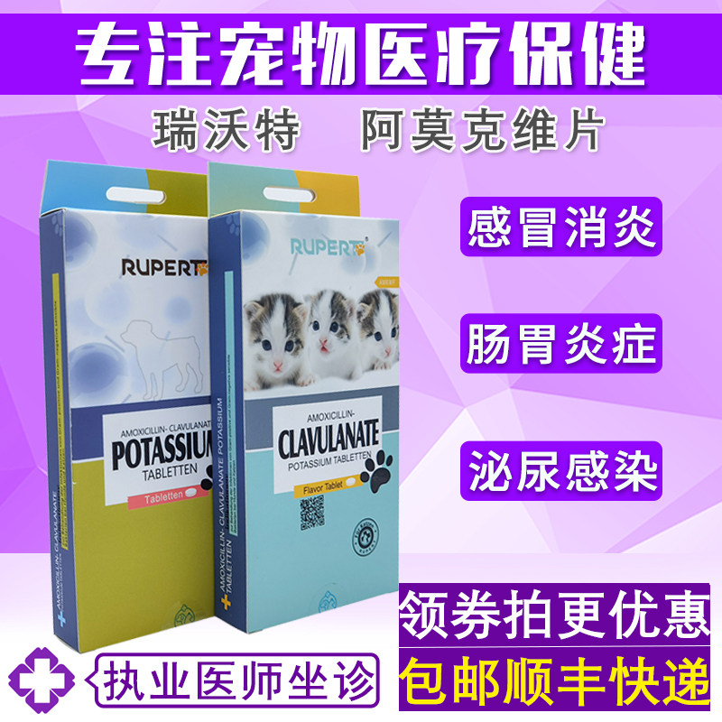瑞沃特阿莫克维片肠胃炎泌尿感染