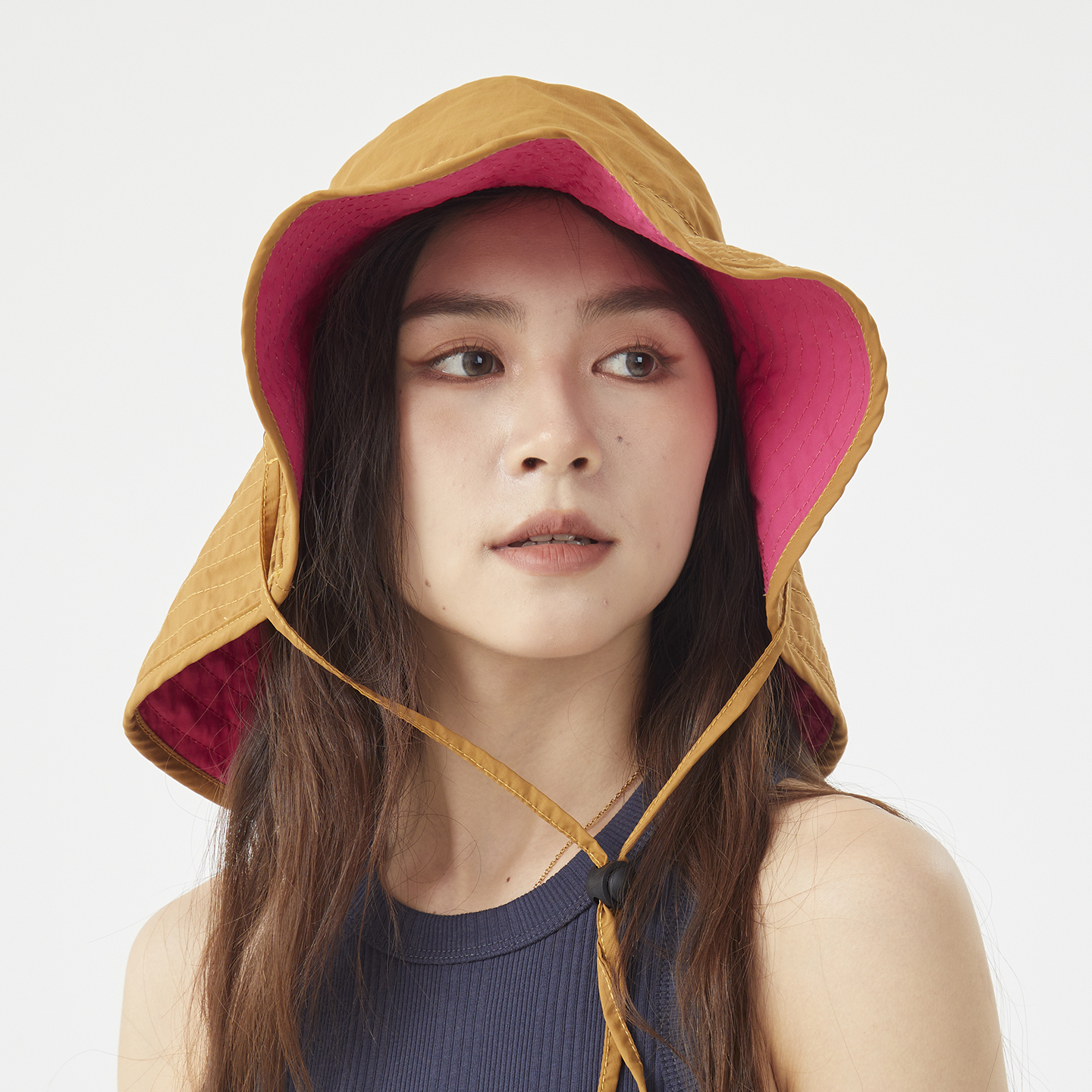 游点25年新款渔夫帽防晒帽